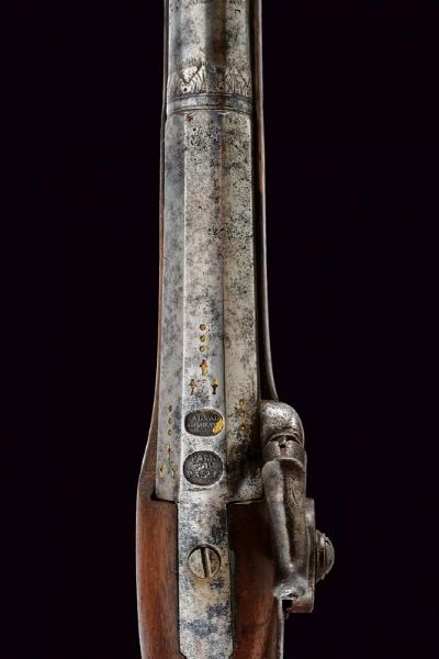 Pistola a luminello con raro sistema  - Asta Rare Armi Antiche e Armature da Tutto il Mondo - Associazione Nazionale - Case d'Asta italiane