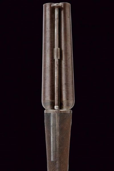 Elegante pistola a luminello a due canne di S. Merolla  - Asta Rare Armi Antiche e Armature da Tutto il Mondo - Associazione Nazionale - Case d'Asta italiane