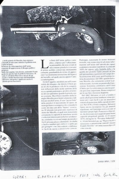 Elegante pistola a luminello a due canne di S. Merolla  - Asta Rare Armi Antiche e Armature da Tutto il Mondo - Associazione Nazionale - Case d'Asta italiane
