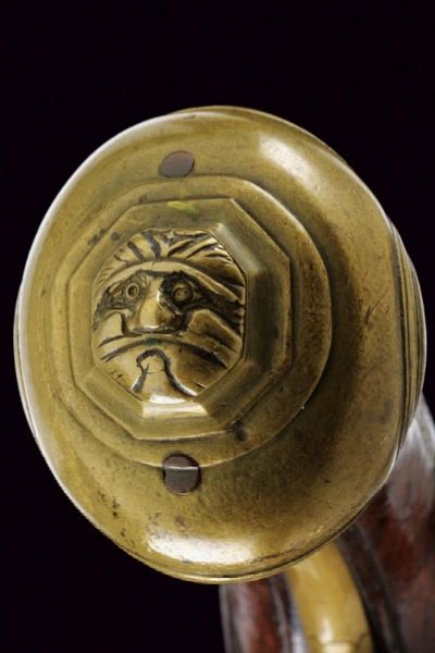 Pistola a pietra focaia alla micheletta a pietra focaia di Visconti e Penza  - Asta Rare Armi Antiche e Armature da Tutto il Mondo - Associazione Nazionale - Case d'Asta italiane