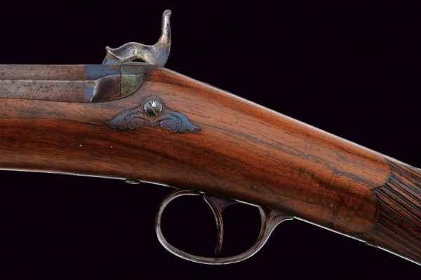 Fucile a luminello firmato Mazza  - Asta Rare Armi Antiche e Armature da Tutto il Mondo - Associazione Nazionale - Case d'Asta italiane