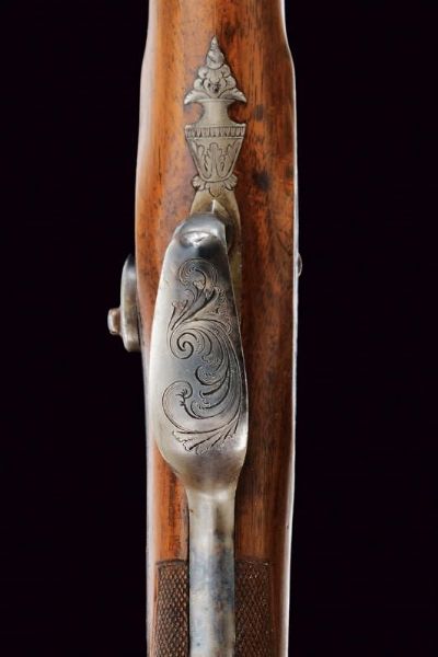 Fucile a luminello firmato P. Scarrafone  - Asta Rare Armi Antiche e Armature da Tutto il Mondo - Associazione Nazionale - Case d'Asta italiane