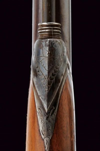 Fucile a luminello firmato P. Scarrafone  - Asta Rare Armi Antiche e Armature da Tutto il Mondo - Associazione Nazionale - Case d'Asta italiane