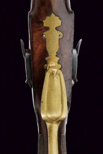 Rarissima doppietta a luminello a cani laterali di  B. Igniesti  - Asta Rare Armi Antiche e Armature da Tutto il Mondo - Associazione Nazionale - Case d'Asta italiane