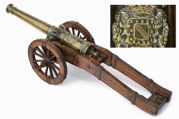 Modello di cannone  - Asta Rare Armi Antiche e Armature da Tutto il Mondo - Associazione Nazionale - Case d'Asta italiane