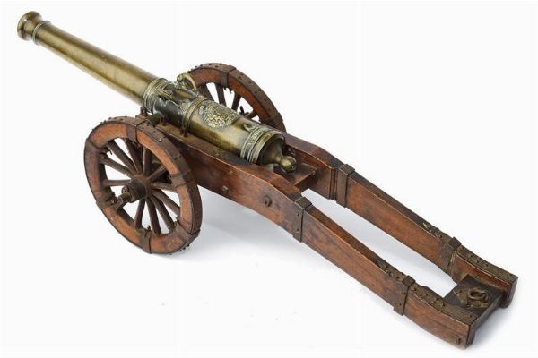 Modello di cannone  - Asta Rare Armi Antiche e Armature da Tutto il Mondo - Associazione Nazionale - Case d'Asta italiane