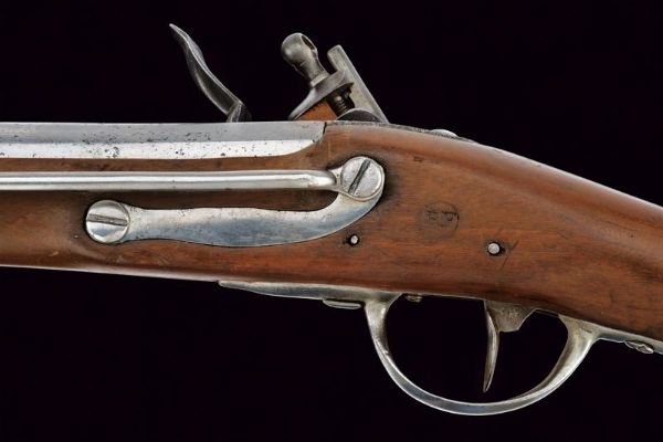 Moschettone a pietra focaia  - Asta Rare Armi Antiche e Armature da Tutto il Mondo - Associazione Nazionale - Case d'Asta italiane