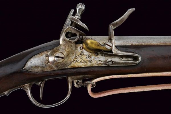 Fucile a pietra focaia con baionetta  - Asta Rare Armi Antiche e Armature da Tutto il Mondo - Associazione Nazionale - Case d'Asta italiane