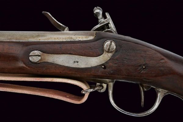 Fucile a pietra focaia con baionetta  - Asta Rare Armi Antiche e Armature da Tutto il Mondo - Associazione Nazionale - Case d'Asta italiane