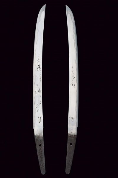 Wakizashi in shirasaya, mei: Dewa Daijo Fujiwara Kunimichi  - Asta Rare Armi Antiche e Armature da Tutto il Mondo - Associazione Nazionale - Case d'Asta italiane
