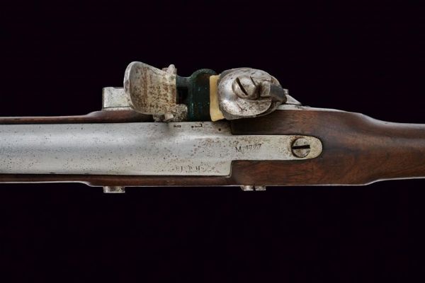 Fucile a pietra focaia da fanteria con baionetta  - Asta Rare Armi Antiche e Armature da Tutto il Mondo - Associazione Nazionale - Case d'Asta italiane