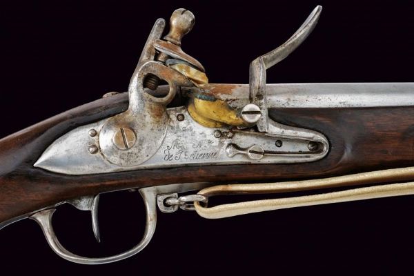 Fucile a pietra focaia da fanteria con baionetta  - Asta Rare Armi Antiche e Armature da Tutto il Mondo - Associazione Nazionale - Case d'Asta italiane