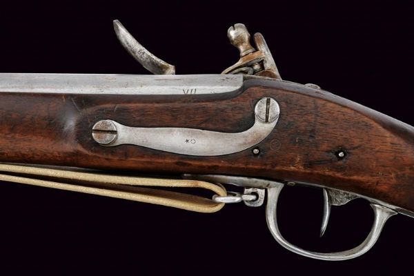 Fucile a pietra focaia da fanteria con baionetta  - Asta Rare Armi Antiche e Armature da Tutto il Mondo - Associazione Nazionale - Case d'Asta italiane