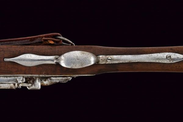 Raro fucile a pietra focaia da fanteria Mod. 1728 con baionetta  - Asta Rare Armi Antiche e Armature da Tutto il Mondo - Associazione Nazionale - Case d'Asta italiane