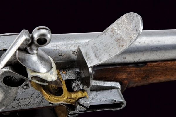 Fucile a pietra focaia AN IX con baionetta  - Asta Rare Armi Antiche e Armature da Tutto il Mondo - Associazione Nazionale - Case d'Asta italiane