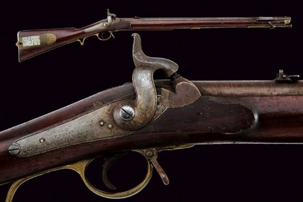 Fucile a luminello Brunswick pattern 1840  - Asta Rare Armi Antiche e Armature da Tutto il Mondo - Associazione Nazionale - Case d'Asta italiane