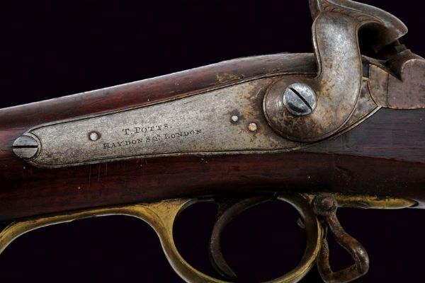 Fucile a luminello Brunswick pattern 1840  - Asta Rare Armi Antiche e Armature da Tutto il Mondo - Associazione Nazionale - Case d'Asta italiane