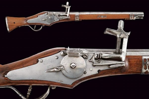 Pistola a ruota  - Asta Rare Armi Antiche e Armature da Tutto il Mondo - Associazione Nazionale - Case d'Asta italiane