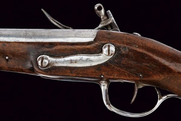 Pistola a pietra focaia da gendarmeria  - Asta Rare Armi Antiche e Armature da Tutto il Mondo - Associazione Nazionale - Case d'Asta italiane