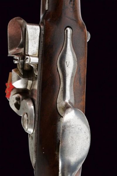 Pistola a pietra focaia da gendarmeria mod. AN 9  - Asta Rare Armi Antiche e Armature da Tutto il Mondo - Associazione Nazionale - Case d'Asta italiane