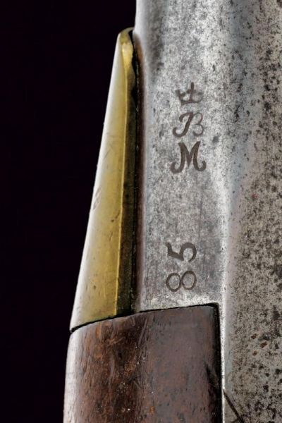 Pistola a pietra focaia Mod. 1777  - Asta Rare Armi Antiche e Armature da Tutto il Mondo - Associazione Nazionale - Case d'Asta italiane