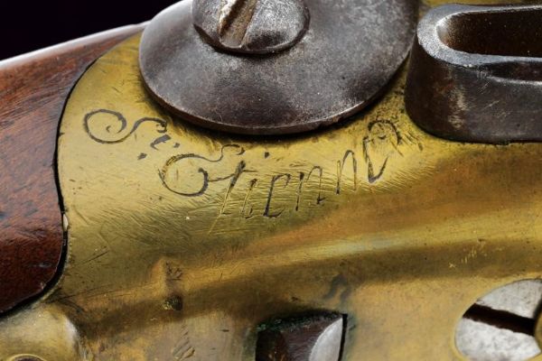 Pistola a pietra focaia Mod. 1777  - Asta Rare Armi Antiche e Armature da Tutto il Mondo - Associazione Nazionale - Case d'Asta italiane