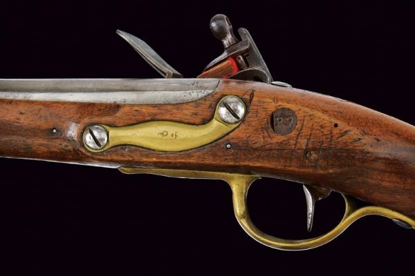 Pistola a pietra focaia Mod. 1763/66  - Asta Rare Armi Antiche e Armature da Tutto il Mondo - Associazione Nazionale - Case d'Asta italiane