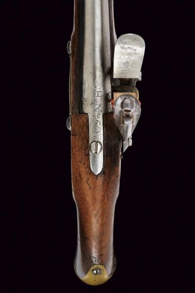 Pistola a pietra focaia Mod. 1763/66  - Asta Rare Armi Antiche e Armature da Tutto il Mondo - Associazione Nazionale - Case d'Asta italiane