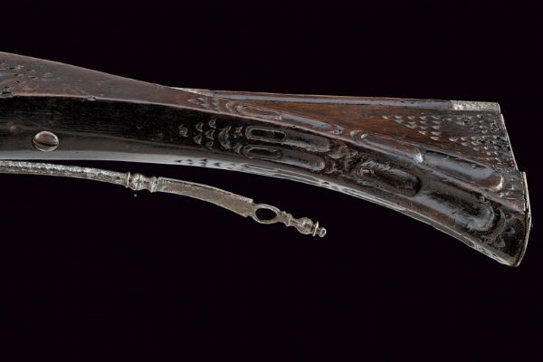 Raro archibugio a miccia con canna turca  - Asta Rare Armi Antiche e Armature da Tutto il Mondo - Associazione Nazionale - Case d'Asta italiane
