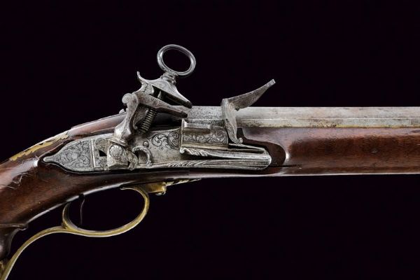 Rara spingarda alla romana  - Asta Rare Armi Antiche e Armature da Tutto il Mondo - Associazione Nazionale - Case d'Asta italiane