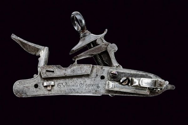 Rara spingarda alla romana  - Asta Rare Armi Antiche e Armature da Tutto il Mondo - Associazione Nazionale - Case d'Asta italiane