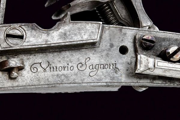 Rara spingarda alla romana  - Asta Rare Armi Antiche e Armature da Tutto il Mondo - Associazione Nazionale - Case d'Asta italiane