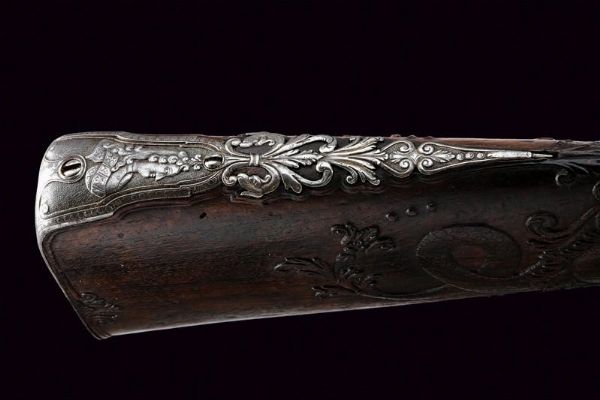 Bellissimo fucile alla fiorentina di Giuseppe Guardiani  - Asta Rare Armi Antiche e Armature da Tutto il Mondo - Associazione Nazionale - Case d'Asta italiane