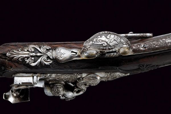 Bellissimo fucile alla fiorentina di Giuseppe Guardiani  - Asta Rare Armi Antiche e Armature da Tutto il Mondo - Associazione Nazionale - Case d'Asta italiane