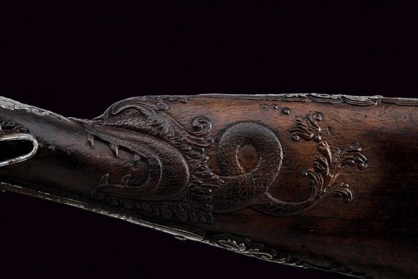 Bellissimo fucile alla fiorentina di Giuseppe Guardiani  - Asta Rare Armi Antiche e Armature da Tutto il Mondo - Associazione Nazionale - Case d'Asta italiane