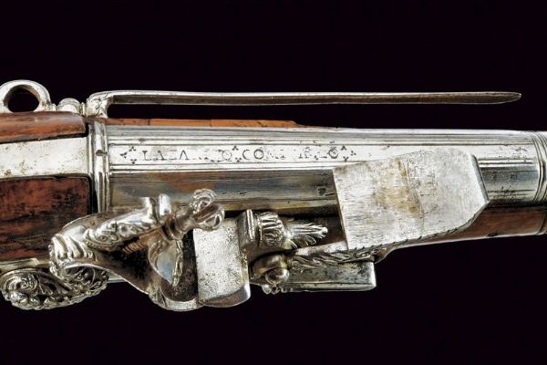 Magnifico schioppetto alla fiorentina  - Asta Rare Armi Antiche e Armature da Tutto il Mondo - Associazione Nazionale - Case d'Asta italiane