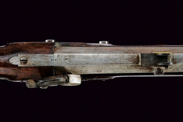 Fucile ridotto a luminello da tiro  - Asta Rare Armi Antiche e Armature da Tutto il Mondo - Associazione Nazionale - Case d'Asta italiane