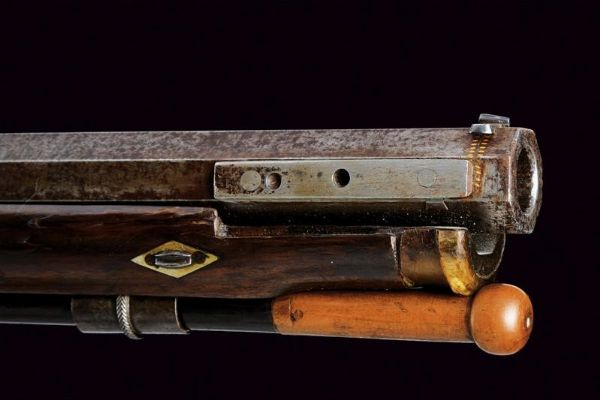 Fucile da tiro a luminello con baionetta di Bristlen e Siber  - Asta Rare Armi Antiche e Armature da Tutto il Mondo - Associazione Nazionale - Case d'Asta italiane