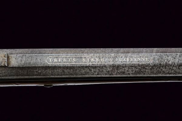 Fucile da tiro a luminello con baionetta di Bristlen e Siber  - Asta Rare Armi Antiche e Armature da Tutto il Mondo - Associazione Nazionale - Case d'Asta italiane