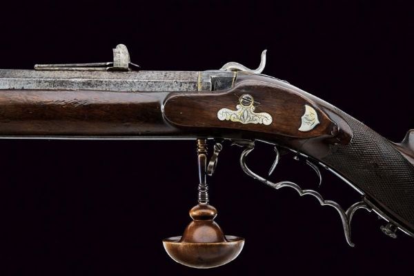 Fucile da tiro a luminello con baionetta di Bristlen e Siber  - Asta Rare Armi Antiche e Armature da Tutto il Mondo - Associazione Nazionale - Case d'Asta italiane