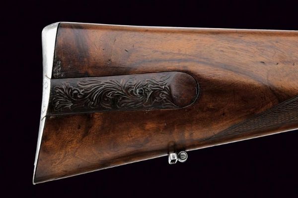 Sovrapposto a luminello firmato Pirko  - Asta Rare Armi Antiche e Armature da Tutto il Mondo - Associazione Nazionale - Case d'Asta italiane