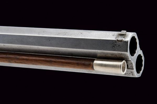 Sovrapposto a luminello firmato Pirko  - Asta Rare Armi Antiche e Armature da Tutto il Mondo - Associazione Nazionale - Case d'Asta italiane