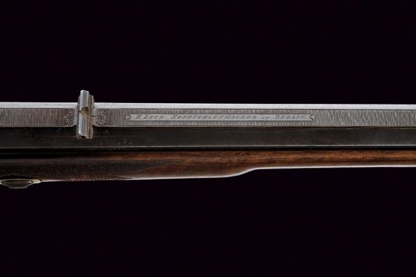 Bellissimo fucile da tiro a percussione centrale di regia appartenenza  - Asta Rare Armi Antiche e Armature da Tutto il Mondo - Associazione Nazionale - Case d'Asta italiane