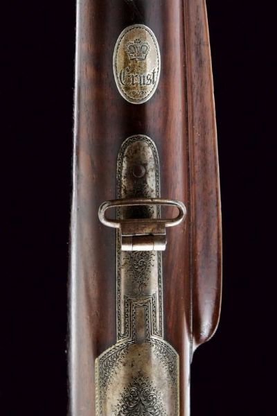 Bellissimo fucile da tiro a percussione centrale di regia appartenenza  - Asta Rare Armi Antiche e Armature da Tutto il Mondo - Associazione Nazionale - Case d'Asta italiane