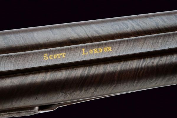 Bellissima doppietta a luminello di Scott  - Asta Rare Armi Antiche e Armature da Tutto il Mondo - Associazione Nazionale - Case d'Asta italiane
