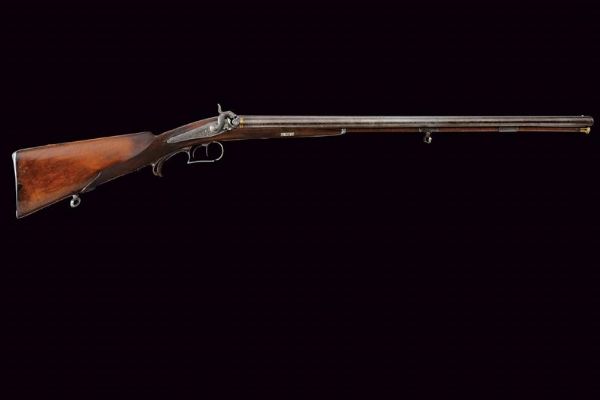 Bella doppietta a luminello di Karl Pirko  - Asta Rare Armi Antiche e Armature da Tutto il Mondo - Associazione Nazionale - Case d'Asta italiane