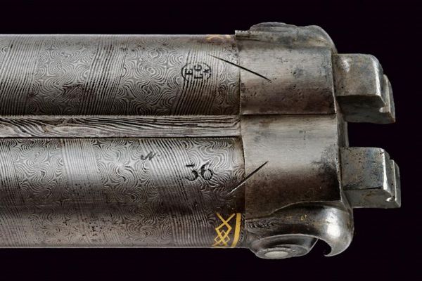 Bella doppietta a luminello di Karl Pirko  - Asta Rare Armi Antiche e Armature da Tutto il Mondo - Associazione Nazionale - Case d'Asta italiane