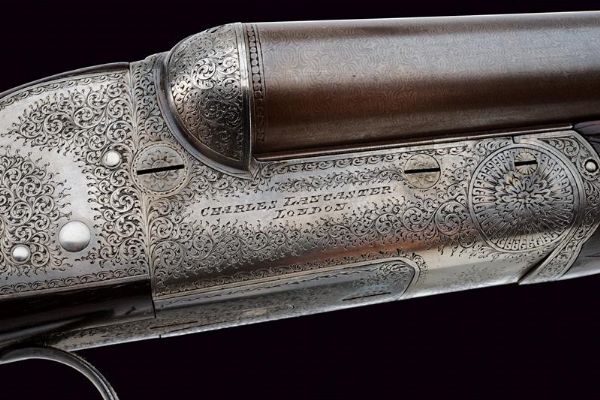 Rara doppietta a retrocarica di Lancaster  - Asta Rare Armi Antiche e Armature da Tutto il Mondo - Associazione Nazionale - Case d'Asta italiane