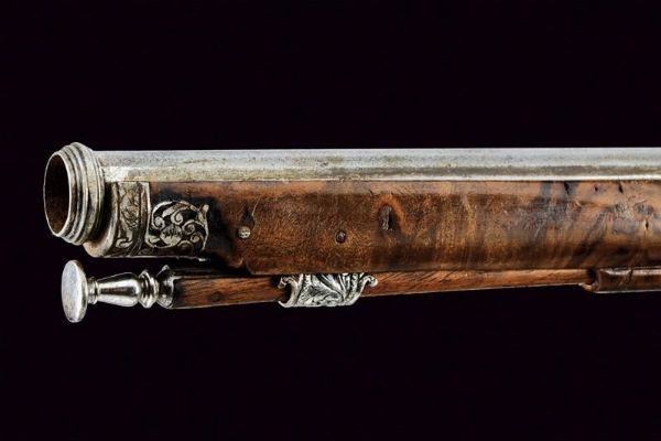 Fine pistola a ruota attribuita a Giovan Antonio Gavacciolo  - Asta Rare Armi Antiche e Armature da Tutto il Mondo - Associazione Nazionale - Case d'Asta italiane