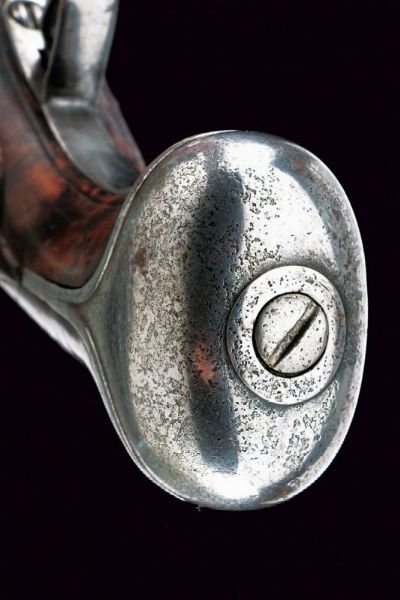 Rara pistola Wender a pietra focaia, da viaggio  - Asta Rare Armi Antiche e Armature da Tutto il Mondo - Associazione Nazionale - Case d'Asta italiane